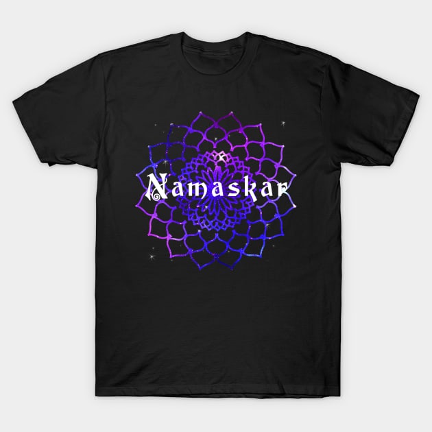 Namaskar Mandala T-Shirt by emma17